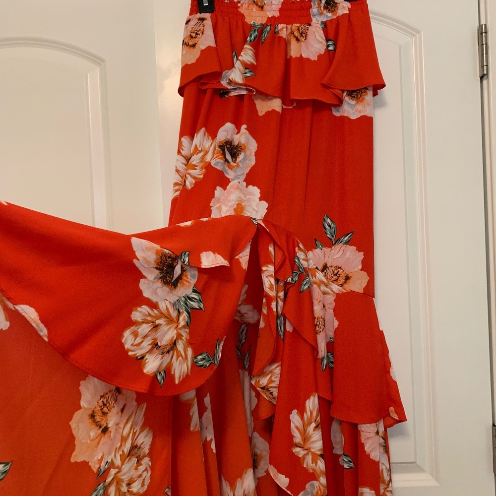 Flamingo skirt